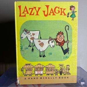 Vintage 1963 Lazy Jack Children's Book
